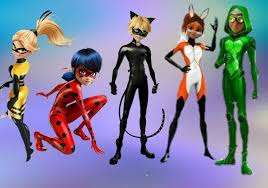 Slider d'images de l'animation LadyBug et Le Chat Noir